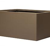 Bloembak vlak Suprabruin 60x90x60