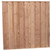 Beto-dichtplankscherm van fijnbezaagde douglas planken 180x180cm