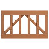 Tuinpoort Colorado hardhout 60x100cm