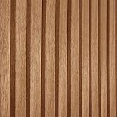 Set planken voor wand C met Thermo Triple profiel, ayous, hoogte 224 cm.
