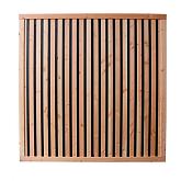 Douglas plankenscherm Rhombus zwarte binnenkant 180x180cm