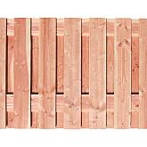 Douglas 19-plankenscherm fijnbezaagd blank (1,5x14cm) 180x90cm