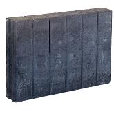 Palissadeband recht zwart 8x35x50cm UITLOPEND (2025)
