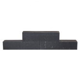 Patio muurblok strak antraciet 60x15x15cm