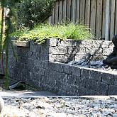 Roccia getrommeld antraciet 30x12x12cm