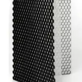 Split-/grindplaten zwart (NIEUW) met onderdoek 160x120x3cm (0.52st/m²)