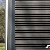 WEO35 Gardenwall Dark Grey 3,3x17x290cm E Klasse (wb 14cm)