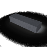 O.H. Traptrede Antraciet 200x37x15cm