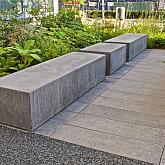 O.H. Zitelement recht Antraciet 200x60x40cm