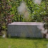 O.H. Zitelement recht Grijs 200x60x40cm