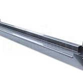 RVS dorpel voor plaatdeur enkel 8,3x8x106,4cm (BxHxL)