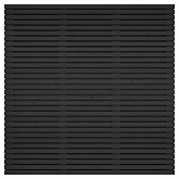 Lattenscherm grenen zwart gespoten horizontaal/verticaal 180x180x5cm