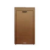 Container ombouw 120L 1 stuk Corten met vast deksel