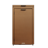 Container ombouw 120L 1 stuk Corten met klep