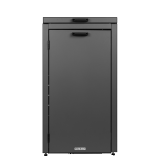 Container ombouw 120L 1 stuk Grafietzwart met klep