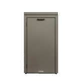 Container ombouw 120L 1 stuk Taupe met vast deksel