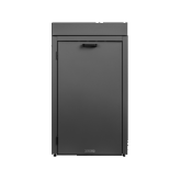 Container ombouw 240L 1 stuk Grafietzwart met tuinbak