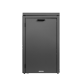 Container ombouw 240L 1 stuk Grafietzwart met vast deksel