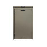 Container ombouw 240L 1 stuk Taupe met klep