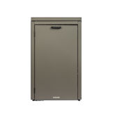 Container ombouw 240L 1 stuk Taupe met vast deksel