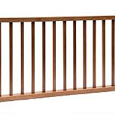 Hardhouten spijlenhek 180x80cm