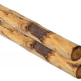 Tamme kastanjehout ronde paal Ø8/10x250cm UITLOPEND (2026)