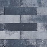 Patio muurblok strak grijs/zwart 60x15x15cm