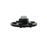 Cobra adapter voor funderingsschroef ø41mm 1000W