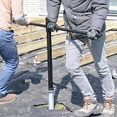 Cobra handschroefgereedschap voor grondschroef incl. schroeven