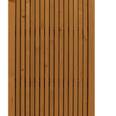 Vuren tuindeur Stripes Black bruin geïmpregneerd 100x179cm (excl. beslag)