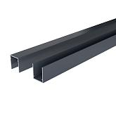 Boston start- /topprofiel U-lijst 2,5x3x175cm Ral7016 excl. connectoren