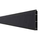Aluminium fenceboard zwart 2,1x16x178cm (wb 15cm) RAL9005