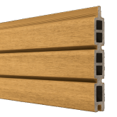 WPC Modern fenceboard Cedar 2,1x16x178cm (wb 15cm)