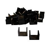 PVC adaptor clip t.b.v. centreren 25-28mm profielplanken in de H-gleufpaal