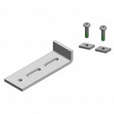 Tegelstop  incl. 2 bouten + 2 moeren