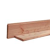 Douglas blokhutprofiel blank 2,8x19,5x300cm