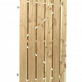 Jumbodeur vuren stalen frame 100x180cm