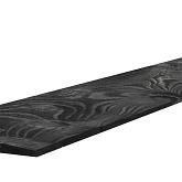 Zweeds rabat zwart gespoten (vuren) 1,1-2,5x19,5x300cm