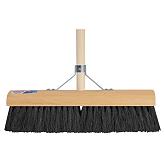 Zaalveger Zwart incl. steel 40cm