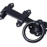 Rozetklinkstel zwart 170mm