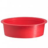 110mm speciedeksel rood