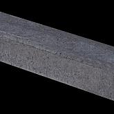 O.H. Betonbiels met facet Antraciet 100x20x12cm