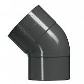 80mm bochtverj. HWA antraciet 1xlm 45°