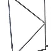 Doehetzelf stalen frame flexheng inkortbaar 90/80x155cm
