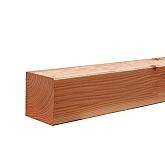 Douglas paal blank geschaafd 12x12x500cm