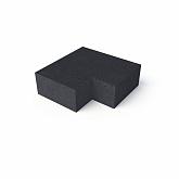 O.H. Traptrede binnenhoek (40/20cm) Carbon 60x60cm