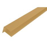 WEO35/ WEO60 aluminium F-profiel Cedar 6,5x8x300cm  Ral1011