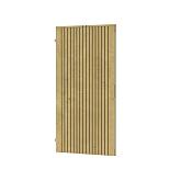 Tuindeur Elan vuren verticaal stalen frame 99x190cm (passend met beslag W25850)