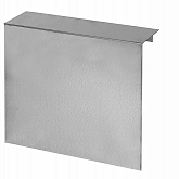 Overzetstuk muurelement Verzinkt recht 150x45x12,8cm