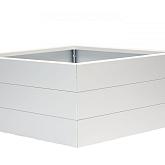 Bloembak Modulair Wit 150x90x42cm